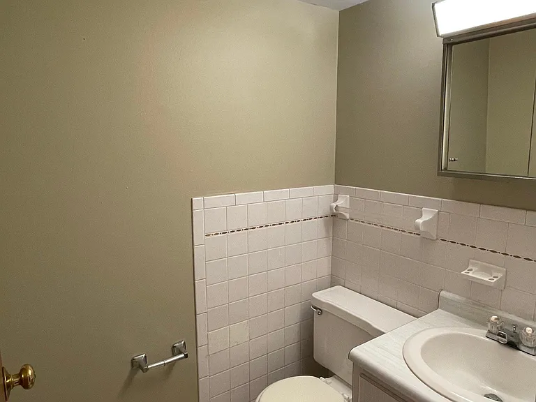 First floor half bath