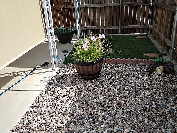 Patio Garden Area