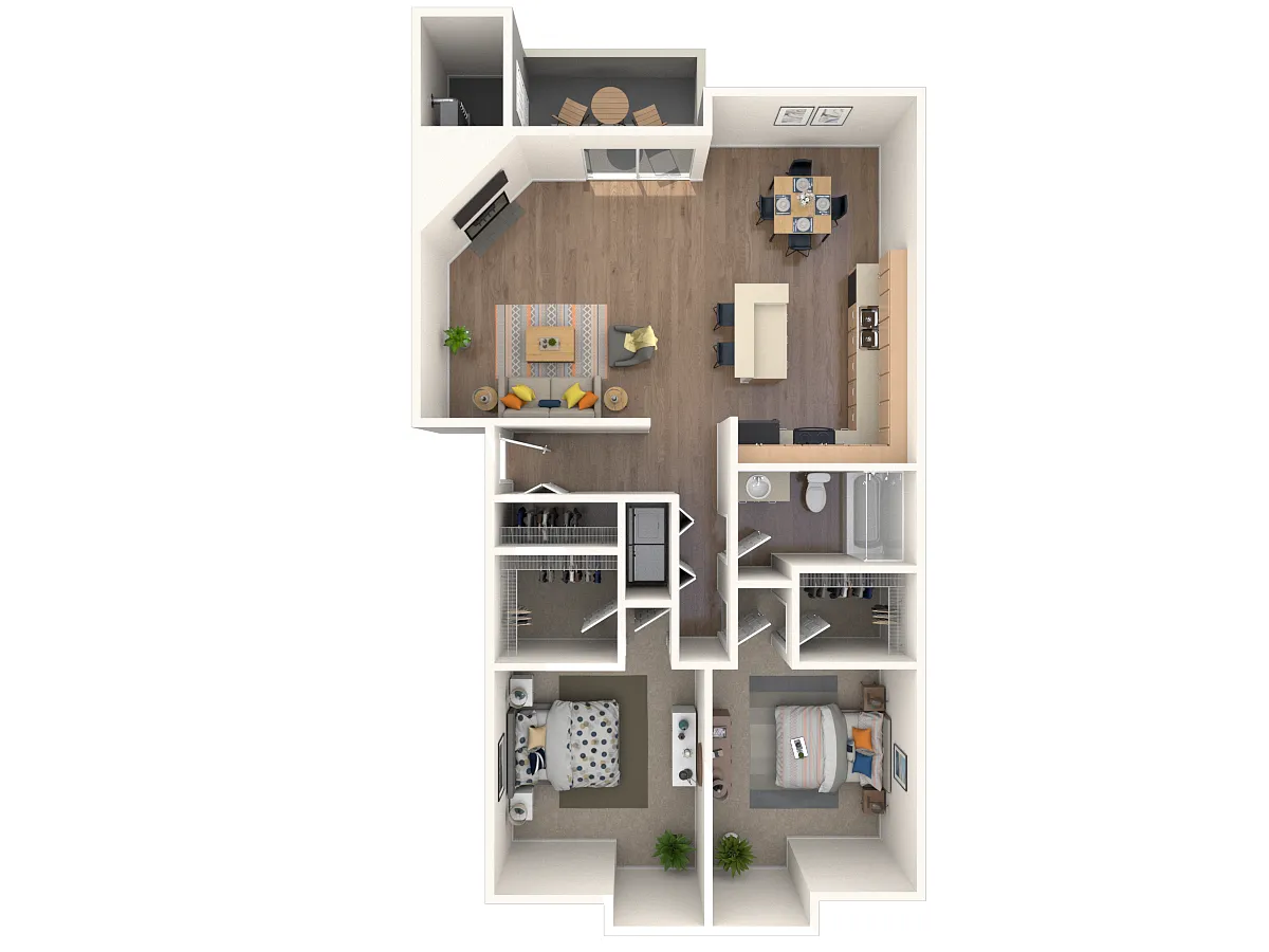 Floor plan The Jetty