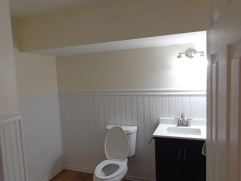 Half bath in basement