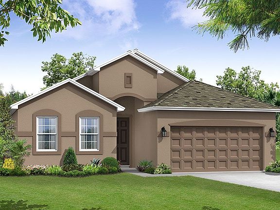 Sanibel floor plan French country elevation exterior rendering William Ryan Homes Tampa