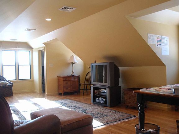 Walk-up attic with lots of light