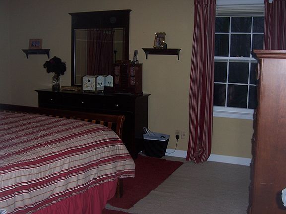 Master Bedroom with escape hatch to tornado shelter