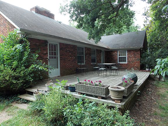 back deck off livingoom and 