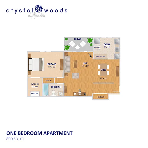 Floor plan The Valencia