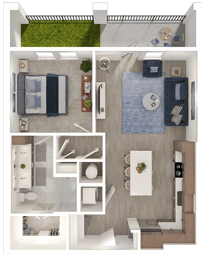 Floor plan A13