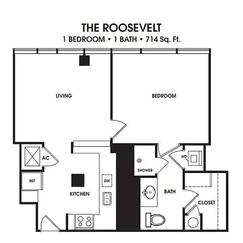 Floor plan ROOSEVELT