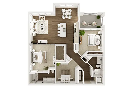 Floor plan B6D