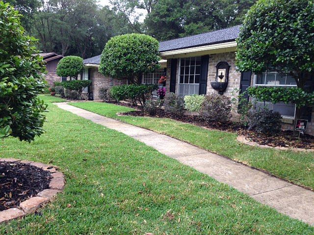 Beautiful landscaping