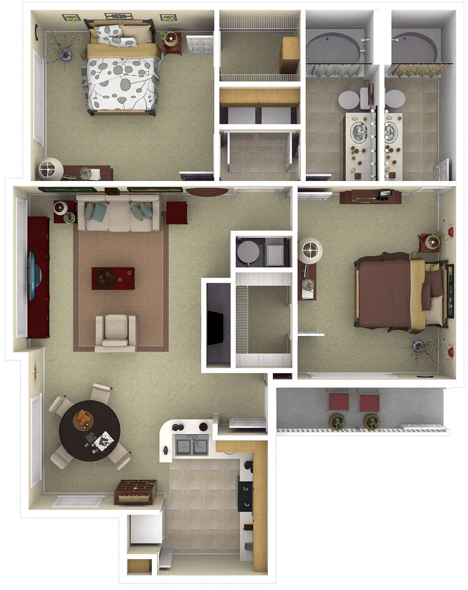 Floor plan Residence 4 Luxury