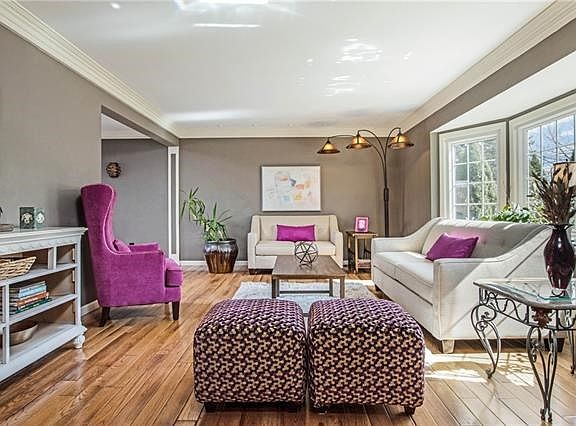 Light-filled living room