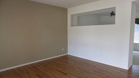 Living Room View at Front Door