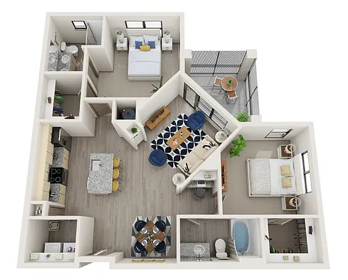 Floor plan B2