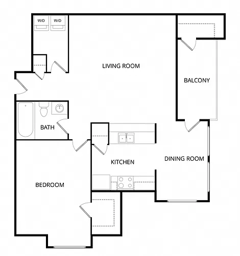 Floor plan The Madison