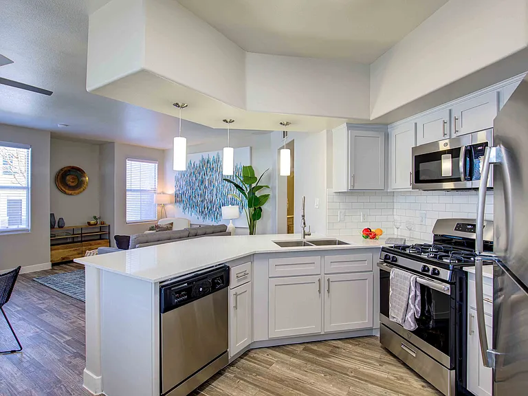 Kitchen w/ Stainless Steel Appliances