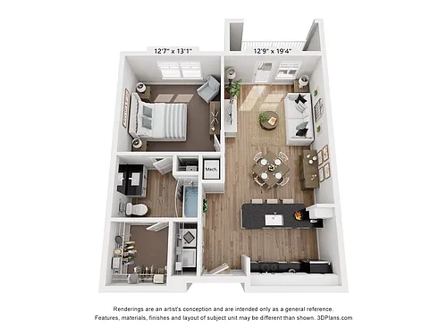 Floor plan The Crescent