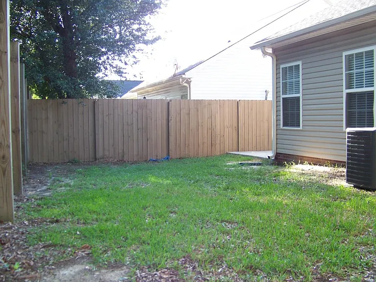 Privacy Fenced Rear Yard