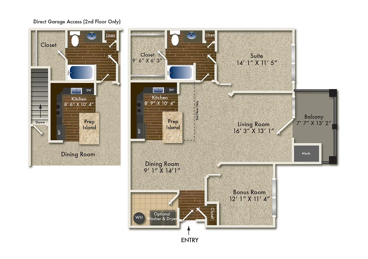 Floor plan Palma Garage