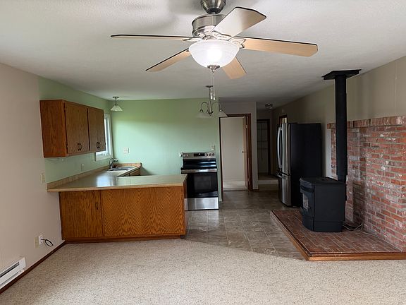 Kitchen and Wood Stove