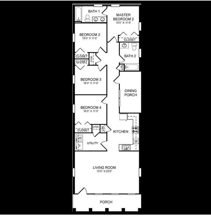 Floor plan The Carrolton