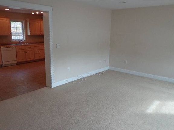 Living room into kitchen