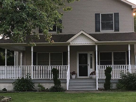 Front View Wrap around Porch