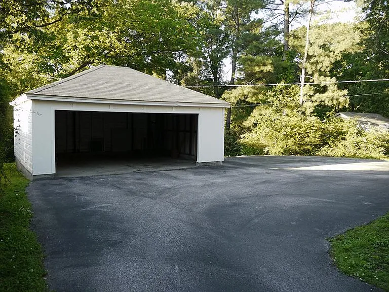 Parking area in the rear/back.