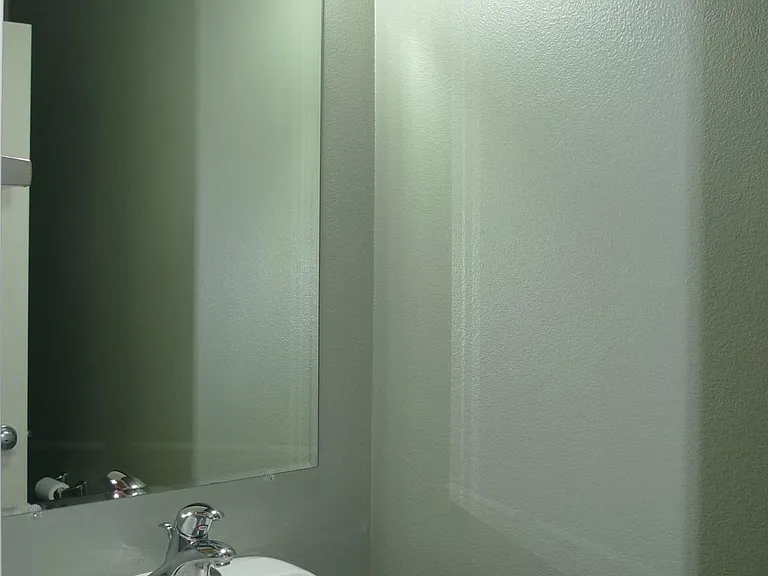 Half bath on first level by the kitchen