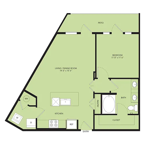Floor plan A4-761sf