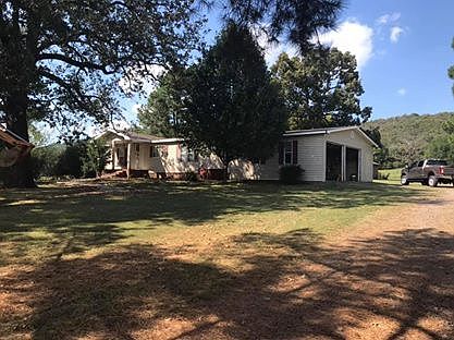 Front yard and garage