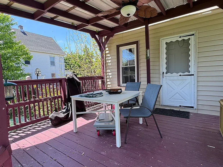 Back deck