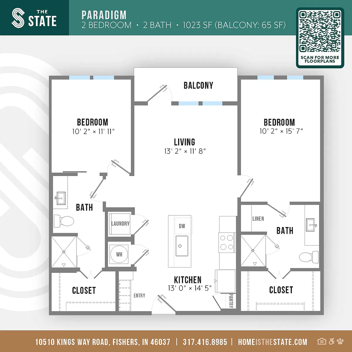 Floor plan Paradigm 2.2