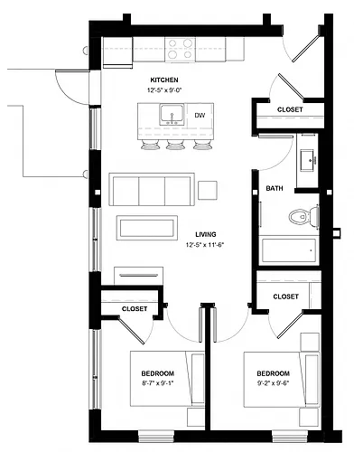 Floor plan Kingfield
