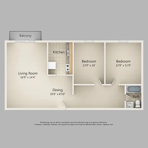 Floor plan B1