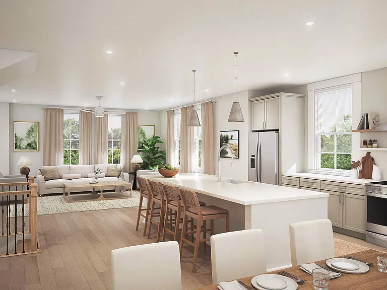 Experience effortless living in this stylish open-concept design, thoughtfully crafted for modern comfort and convenience.