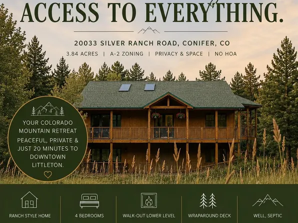 20033 Silver Ranch Road, Conifer, CO 80433