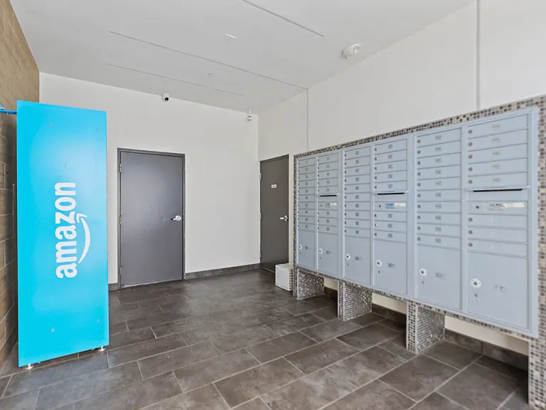 Lobby Area, Resident Mailboxes, and Amazon Package Locker
