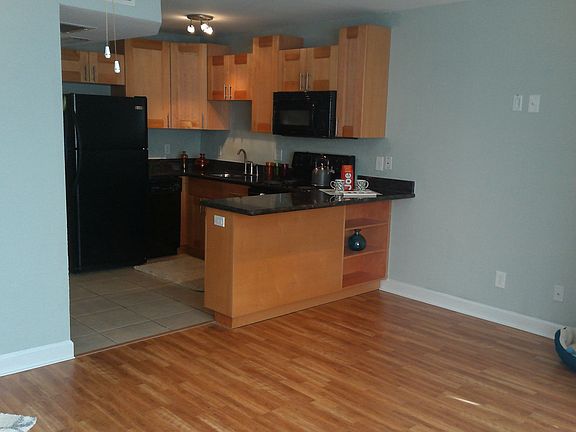 Wood and tile floors