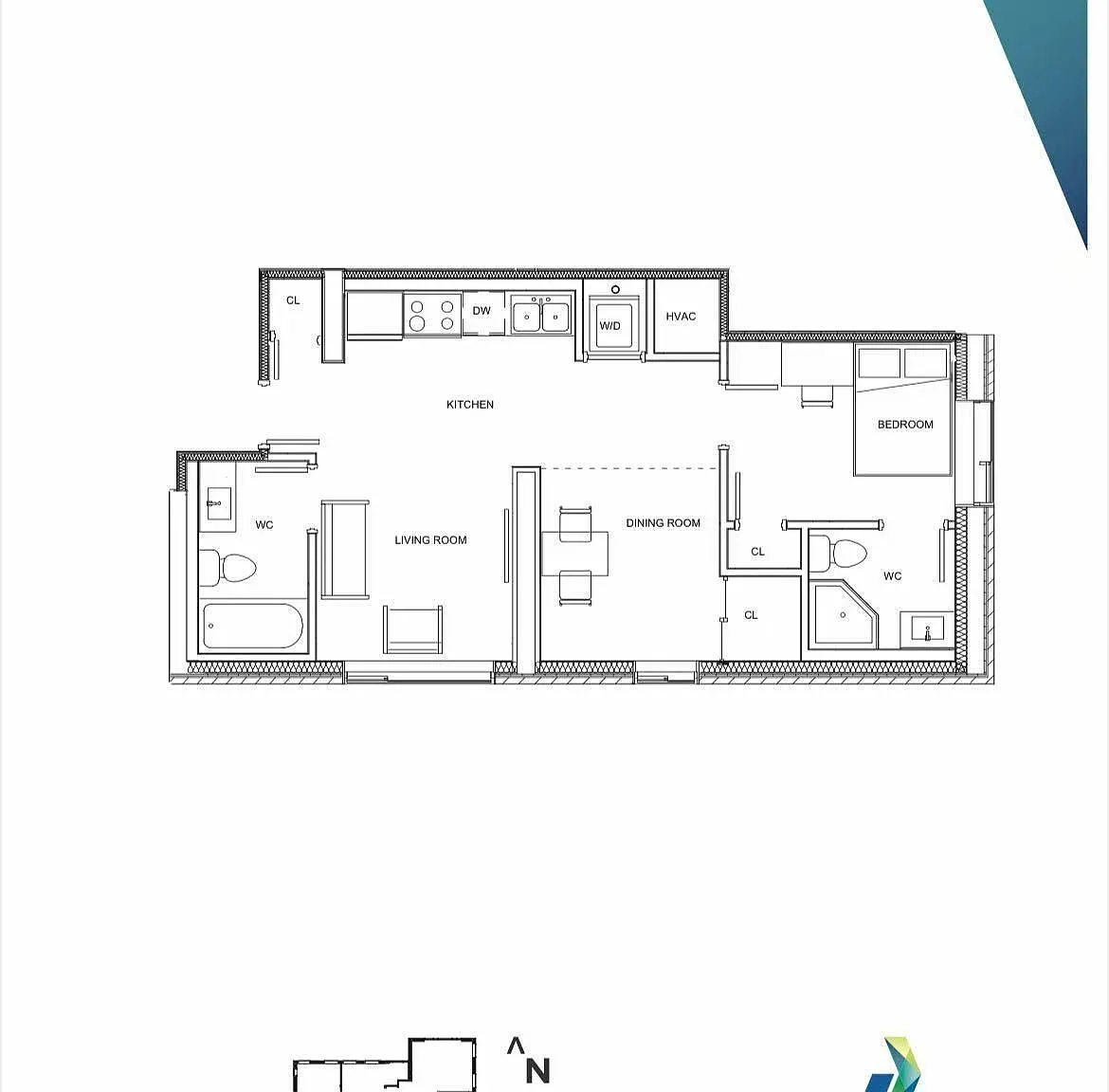 2 bed, $2,100 — Photo 2