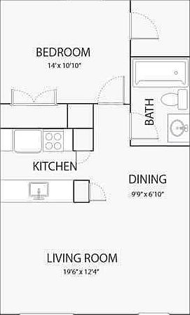 2nd image of 2201 W North Loop Blvd #106
