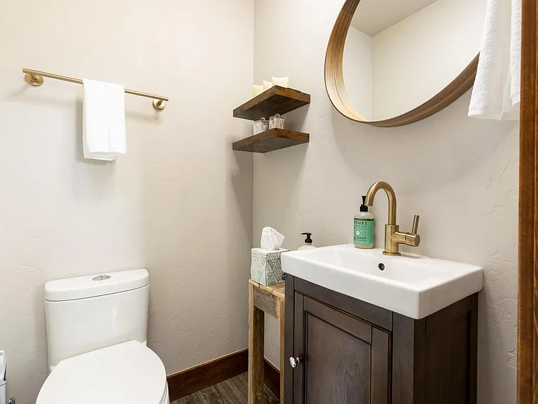 Half Bath on Third Floor