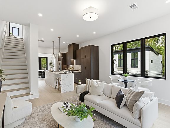 Illuminated Open-Concept Interiors