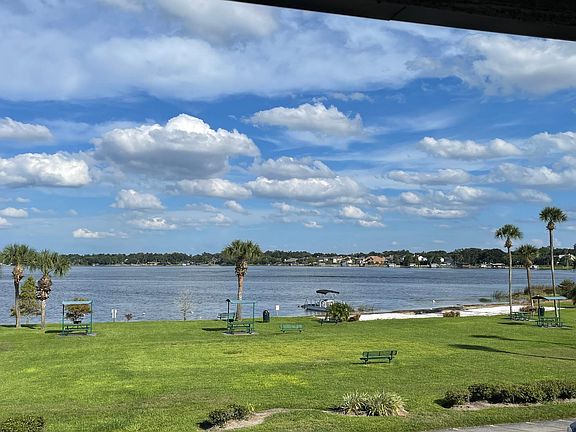 Lake view from front door