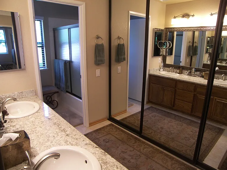 Master Vanity and Closet