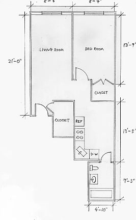 2nd image of 43 W 55th St #3B