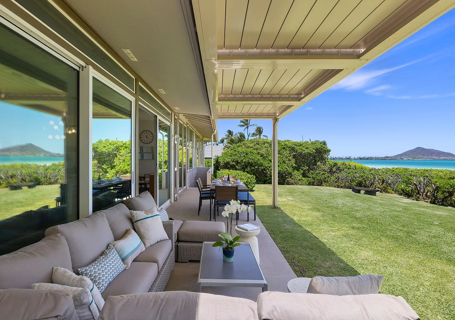 Spectacular Newly Updated Beachfront 3 Bedroom + Bonus Room, 3 Bathroom Home with Spa — Photo 1