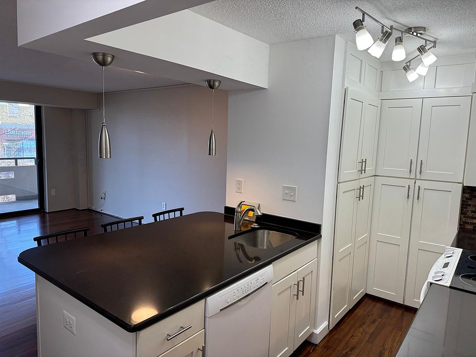 Renovated kitchen with quartz countertops