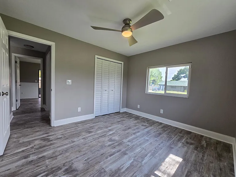 Bedroom 3 with large closet