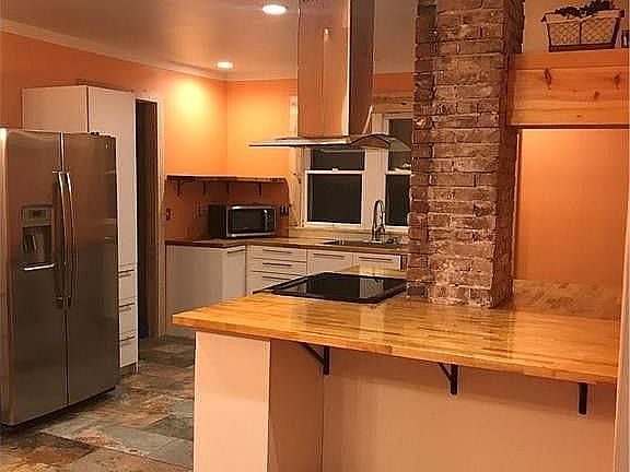 Remodeled kitchen