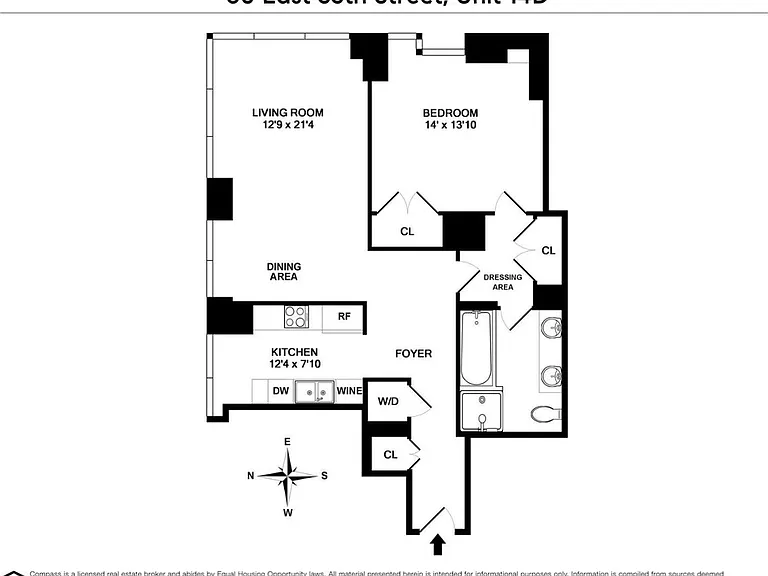 60 E 55th St #14D — Photo 2